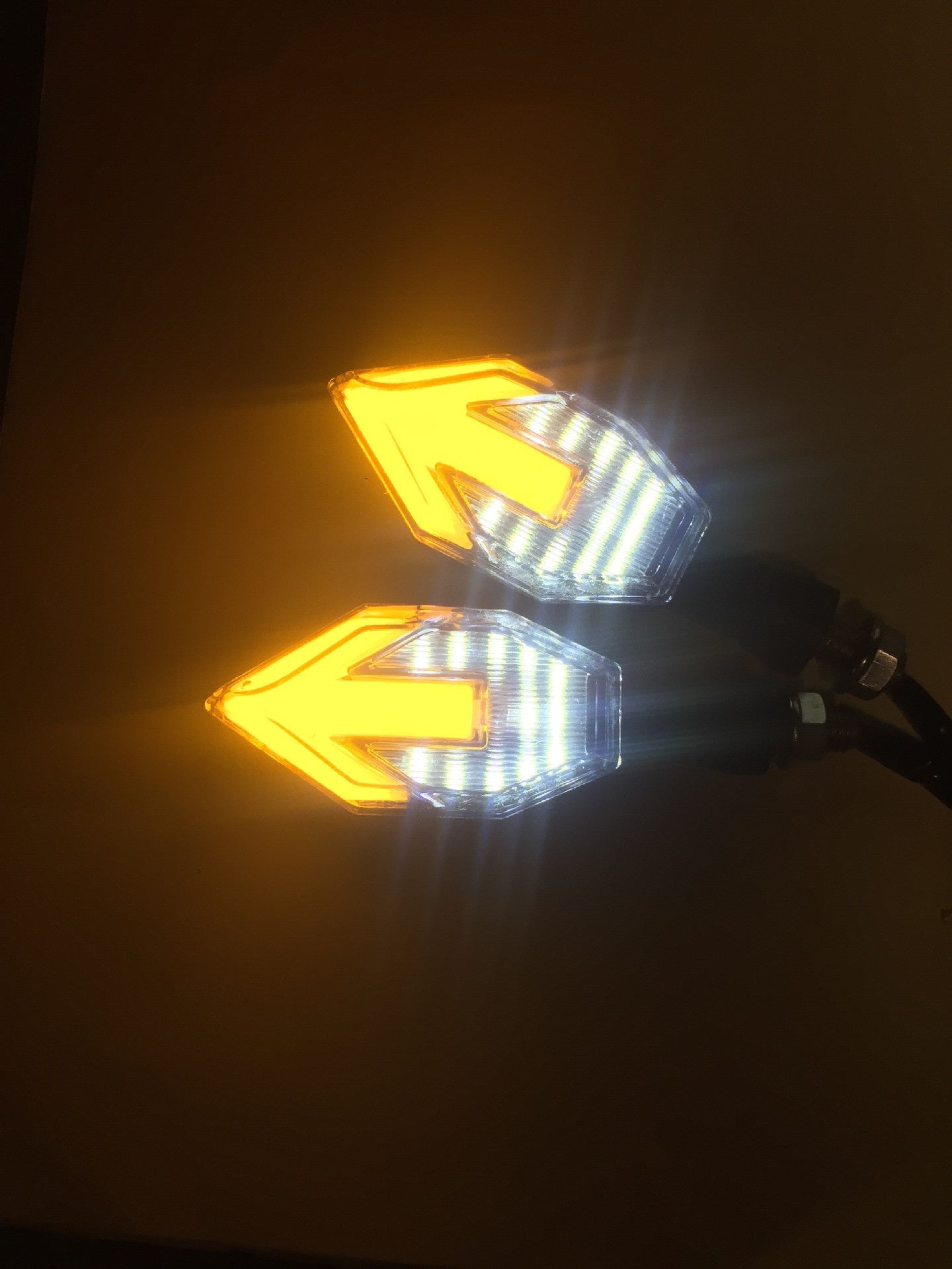 Moteur LED en forme de flèche 12v véhicule électrique de modification direction signal Flèche