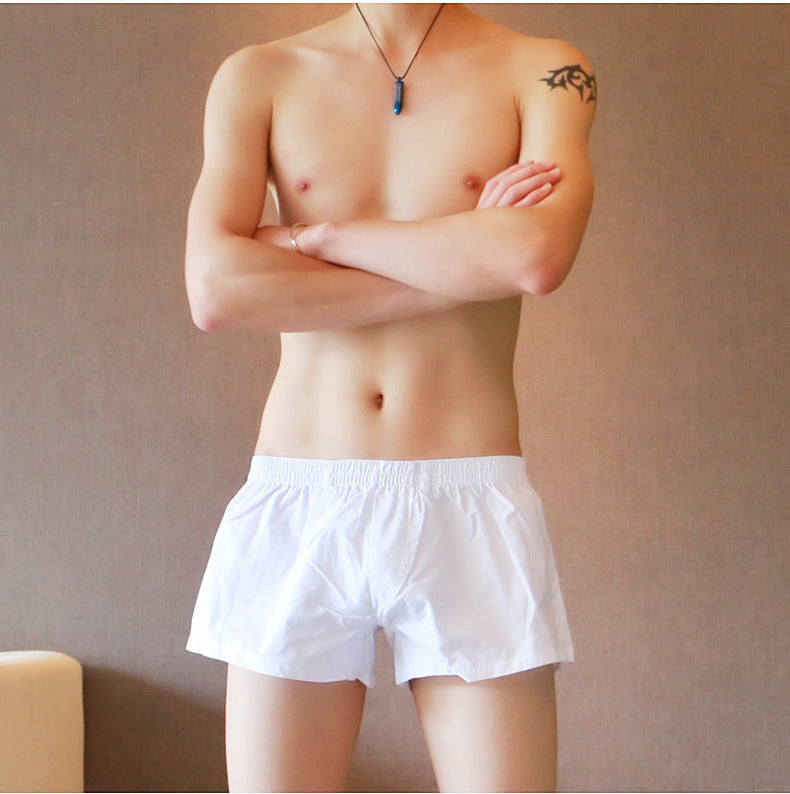 Sous-vêtements masculins Double couche Boxer antibactérien modal