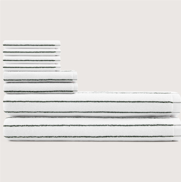 Ensemble de serviette à bande ultrasoft