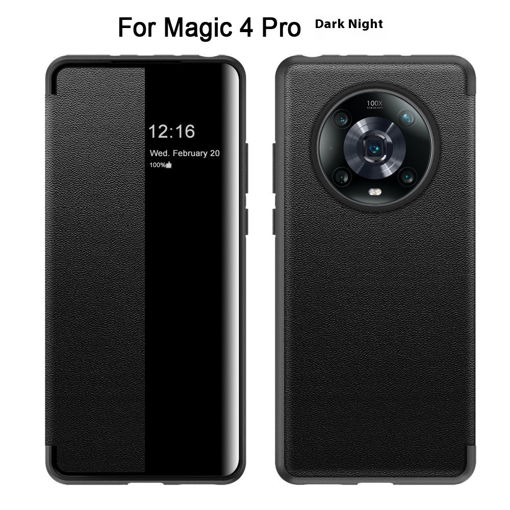 Smart Sleep Window Protective Shell Phone Case