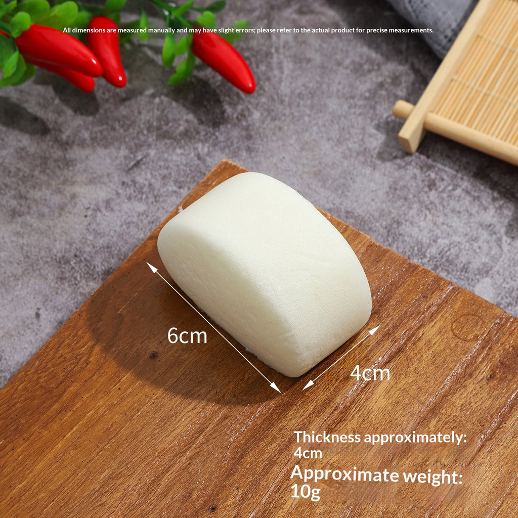 PU Simulation à rebound lent Bun Steamed Bun et Flower Roll Model Props
