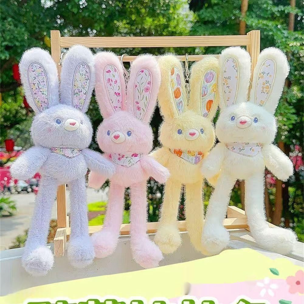 Pendentif en peluche de lapin