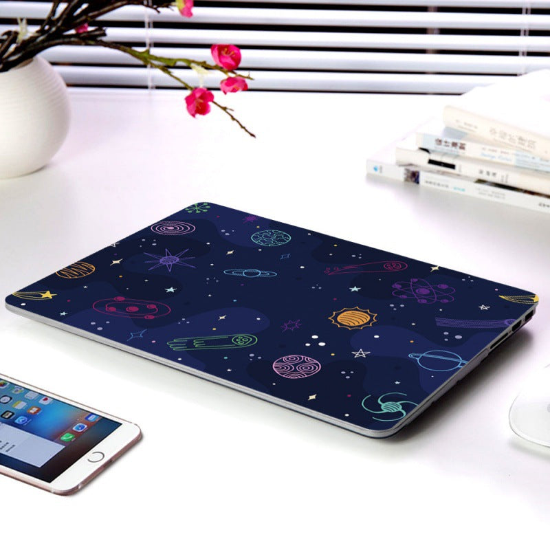 Cartoon Space série Cas ordinateur portable pour Apple