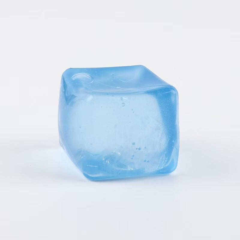 Jouet de colle doux anti-stress en cube d'eau