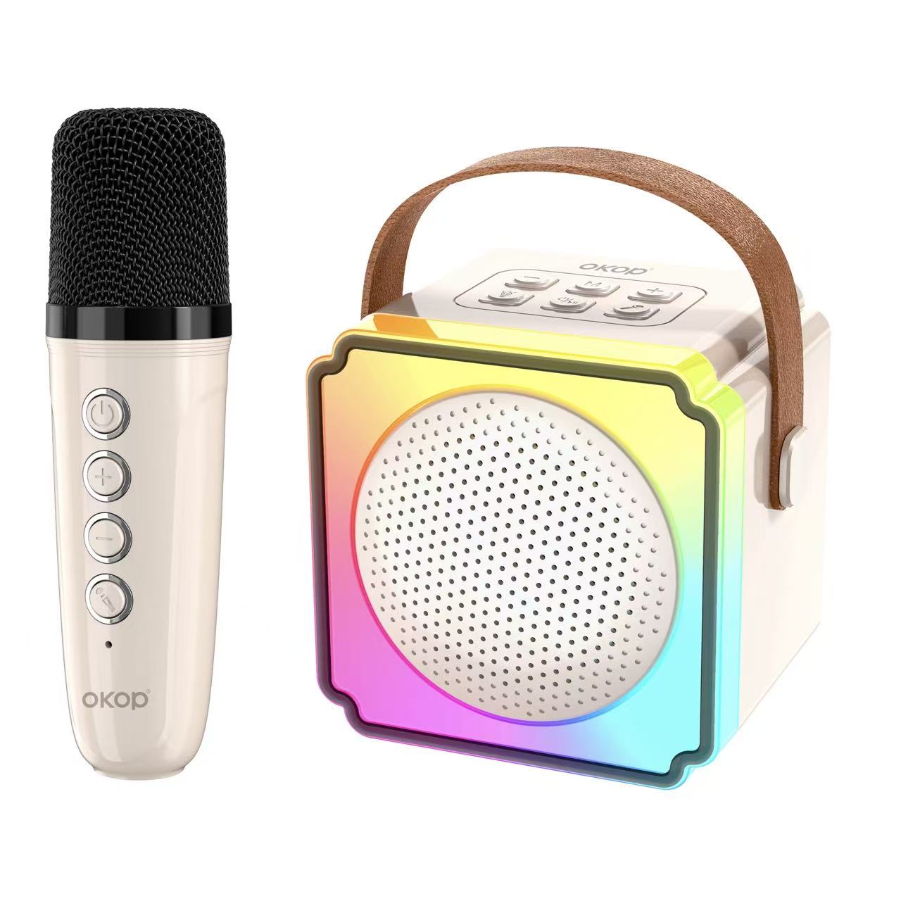 Haut-parleur Bluetooth portable KP-K02 le mieux vendu avec micro-phone Karaoke sans fil