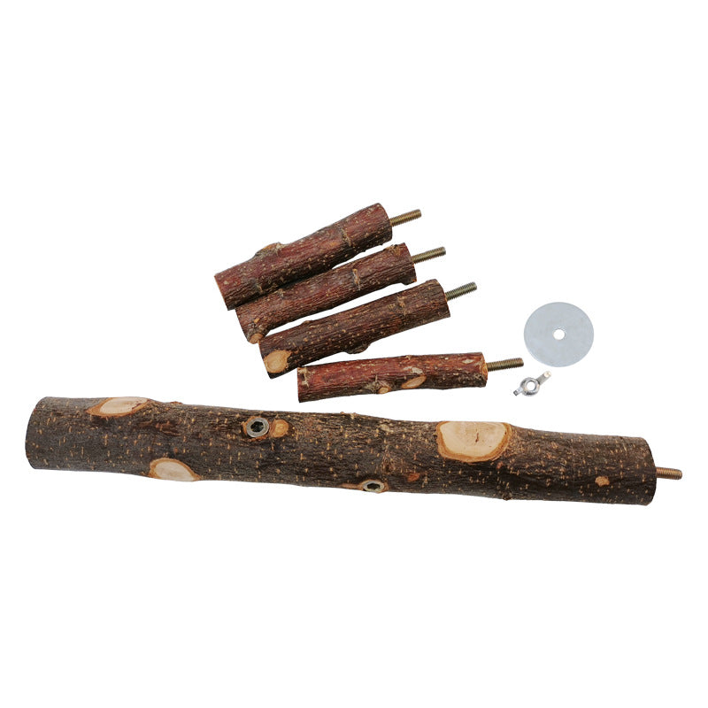 Jouet en bois de perroquet