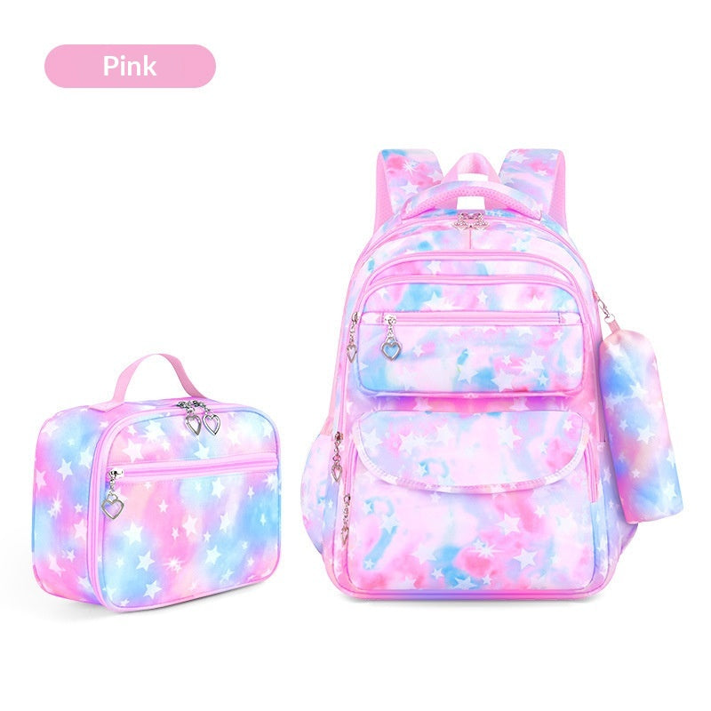New Style Waterproof Graffiti School Bag for Women