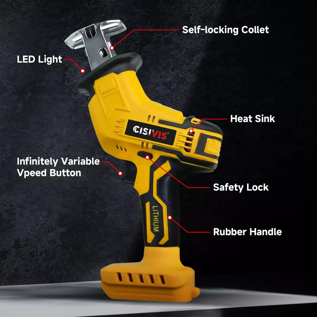 4 lames pour scie à os sans fil DeWalt 20V pour couper les os et la viande