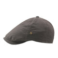Plaid hommes plat Cap Retro W Bouton de cuivre Beret
