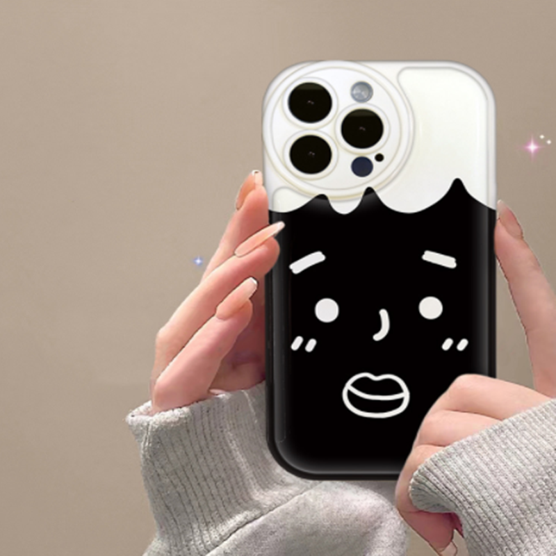 Cas de téléphone mobile Shy Duck adapté pour simple IPhone13promax