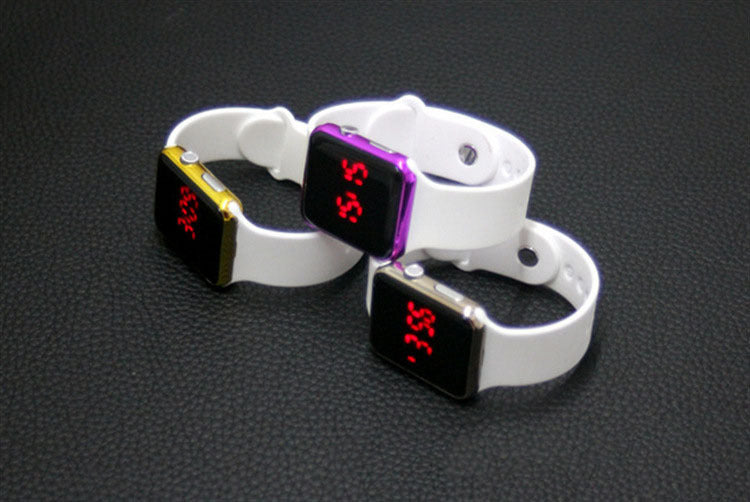 Fashion Square LED Montre électronique numérique