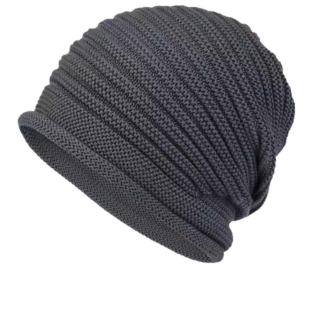 Bonnet polyvalente et chaude en laine tricotée pour femmes