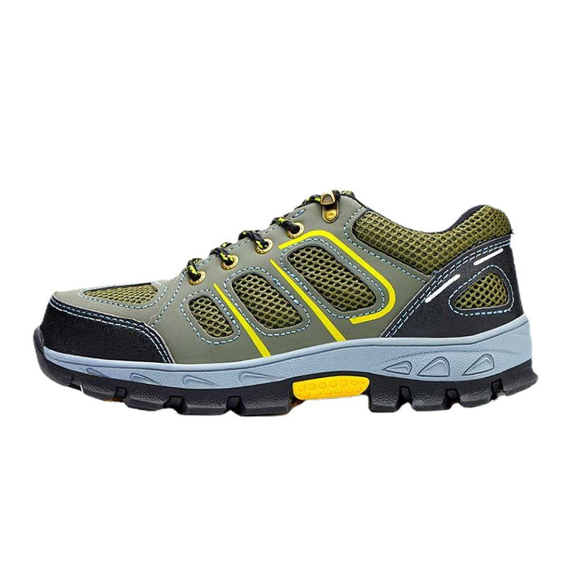 Chaussures de protection anti-smashing en acier confortable respirant pour homme