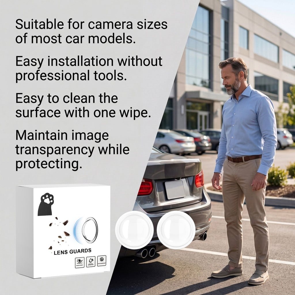 Caméra de voiture protection film couverture voiture avant spécial 360 Revering arrière image voiture Prote