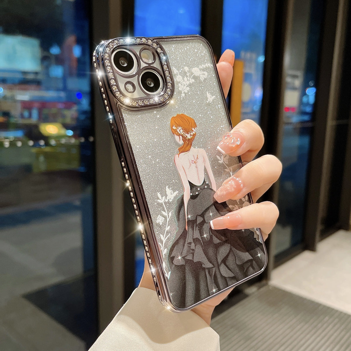 Luxury Glitter Gradient Strass Phone Case