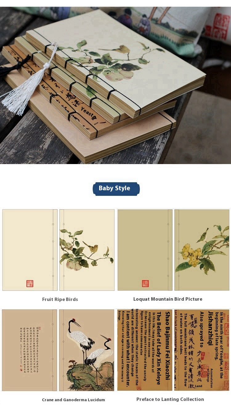 Rétro Peintre Célèbre Ligné Ledger de main antique