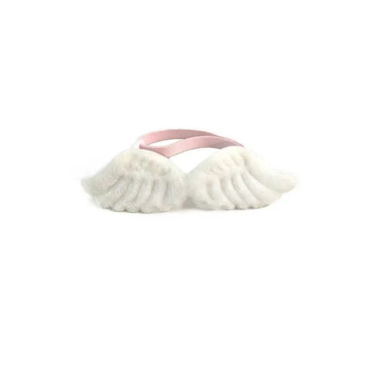 Chat spécifique à l'animal Collier blanc Angel Wing Accessoires Outdoor Dog Neck Rings Butterfly Tie