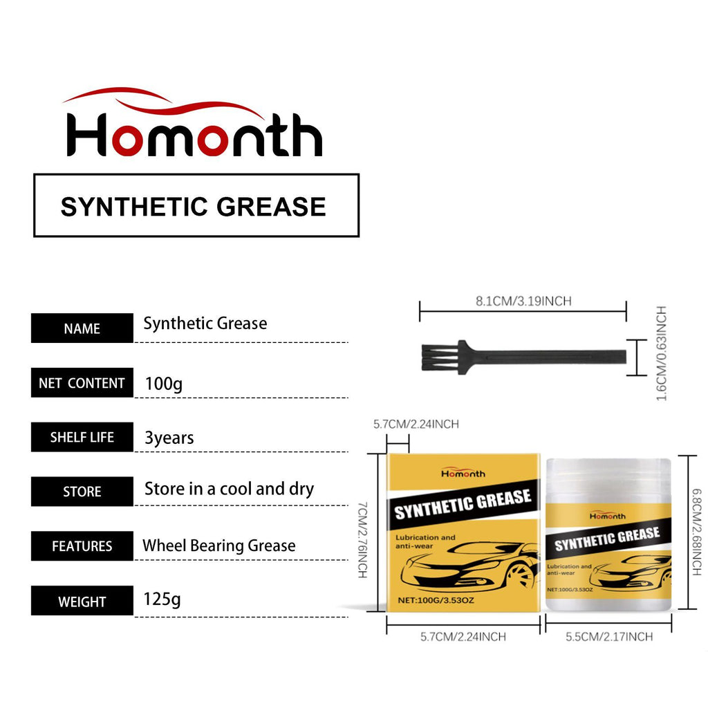 Kit de graisse d'entretien automobile HOMONTH