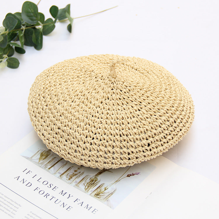 Chapeau Cloche d'été vintage pour femmes