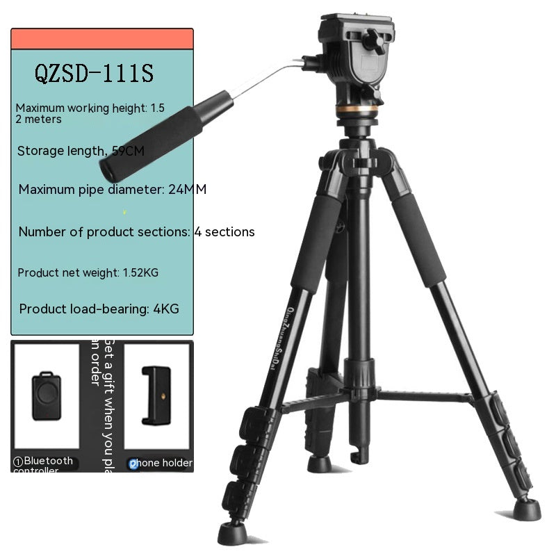 Bracket en alliage d'aluminium de Light Age SLR Camera Tripod