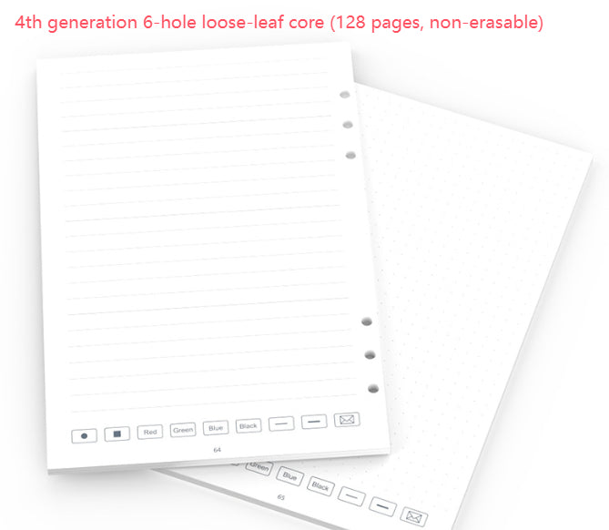 Spiral notebook filler paper