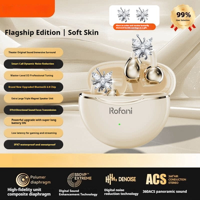 Accessoires d'écoute Bluetooth sans fil style oreille