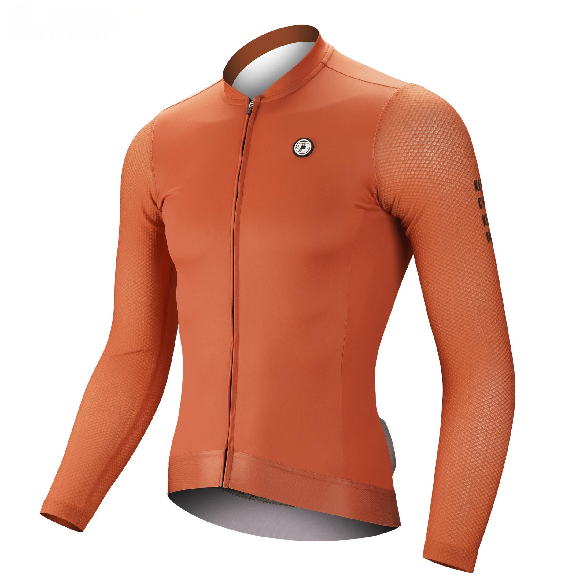 Cycling Suit Long Sleeved Top UV résistant à l'humidité Wicking and Sweat Wicking