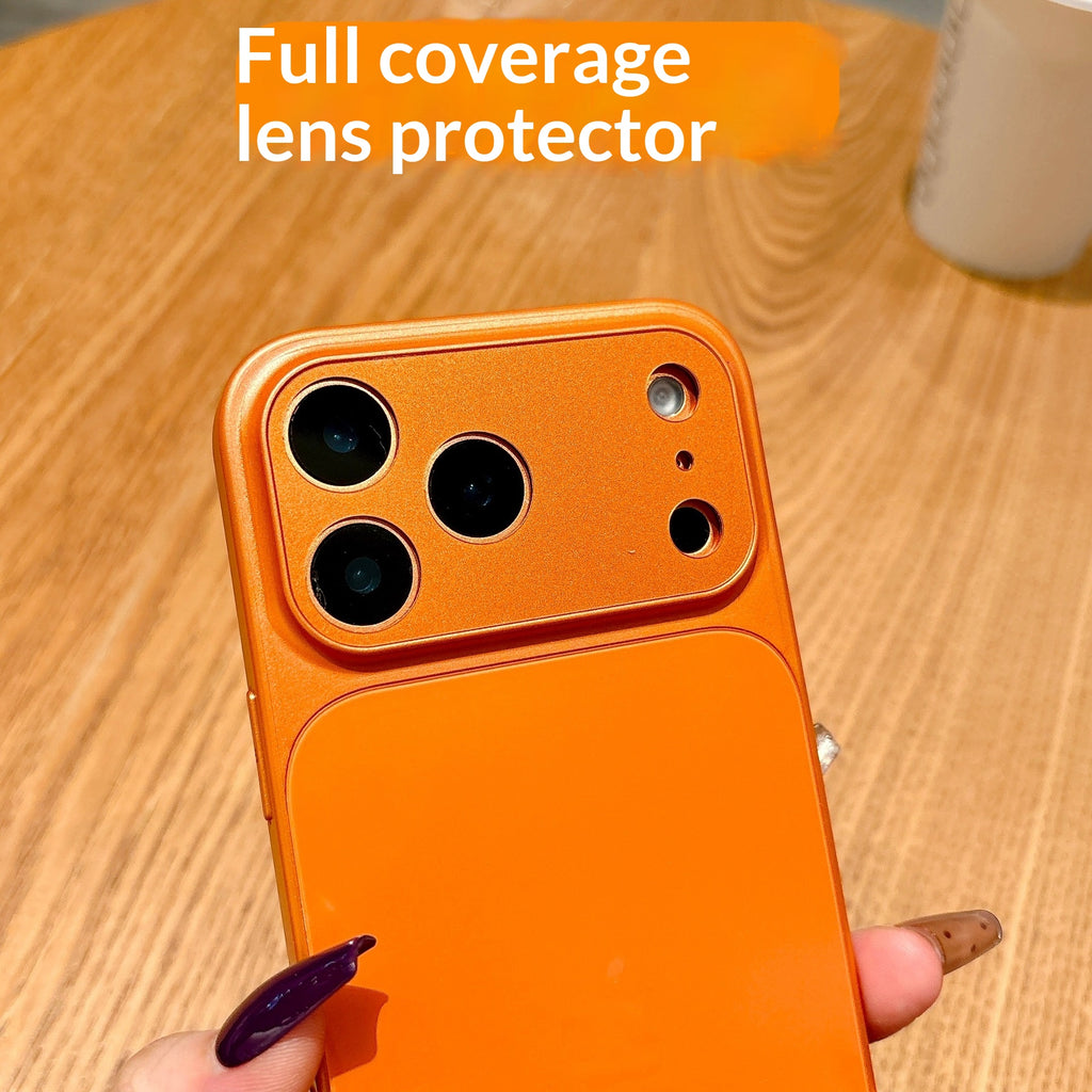 Boîtier grand format pour iPhone avec une finition douce et résistante à la chute