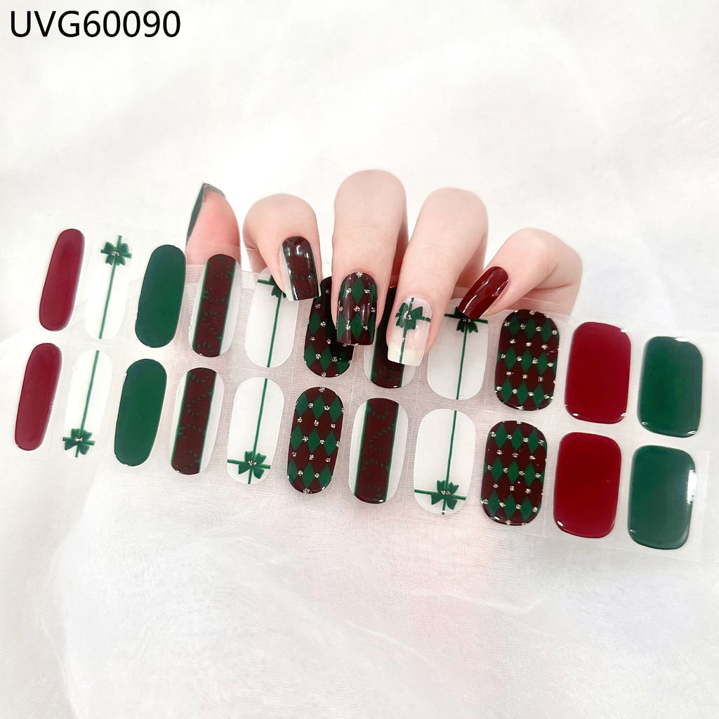 Sticker à ongles de gel UV Semi-cuisiné à ongles UV