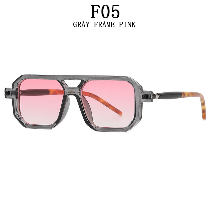 Style Mode Lunettes de soleil carrées épaisses pour hommes