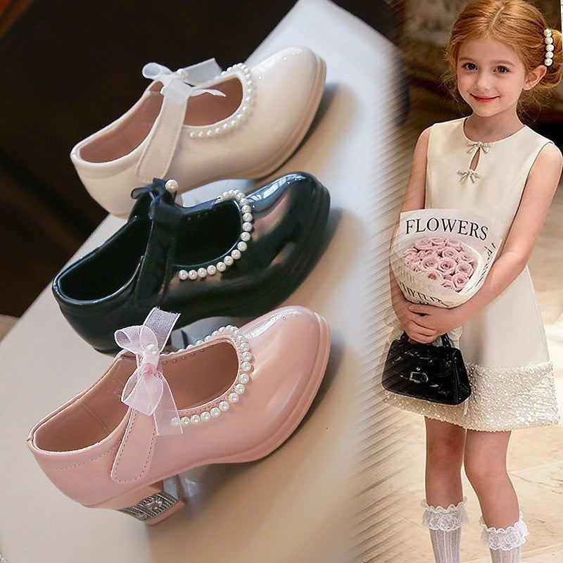 Summer Girls Block Talon Chaussures Princesse