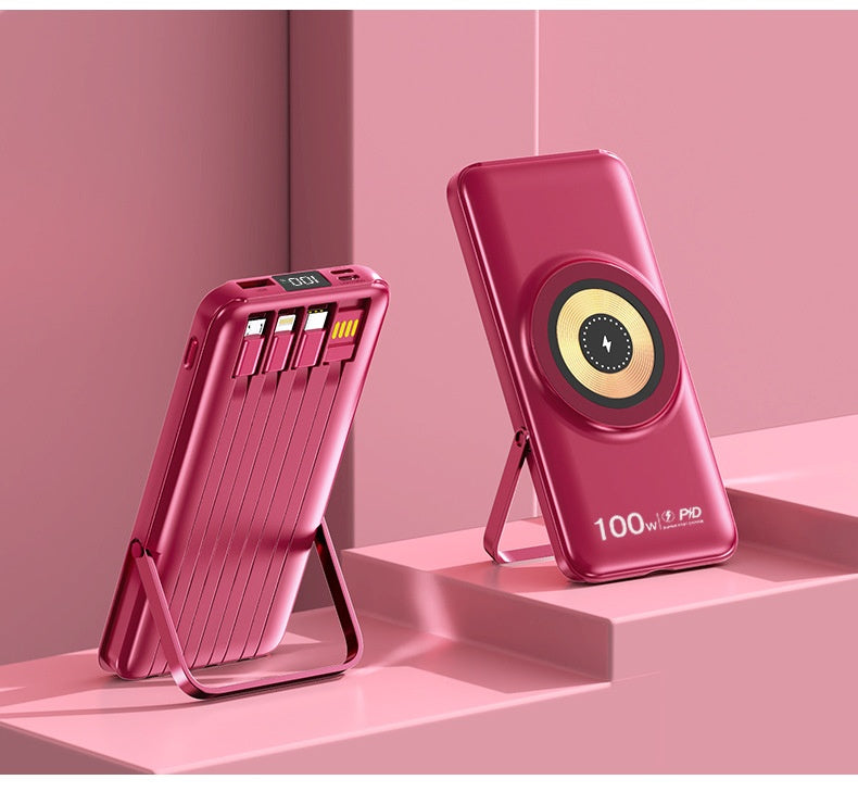 Grande capacité partagée avec câble 20000 MA Power Bank