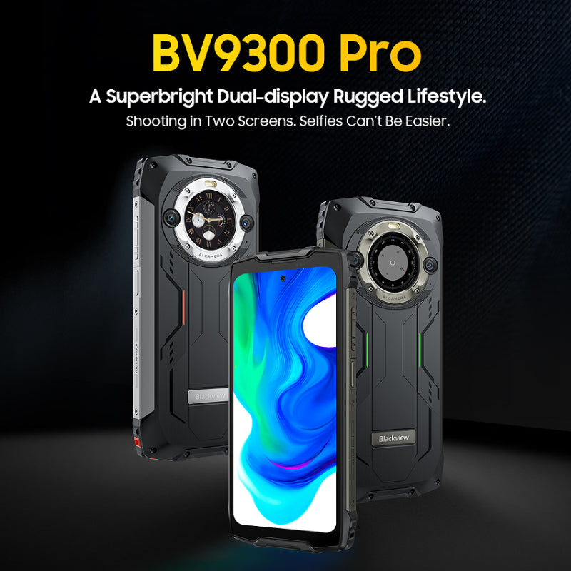 BV9300PRO 12 et 256 Go Téléphone portable