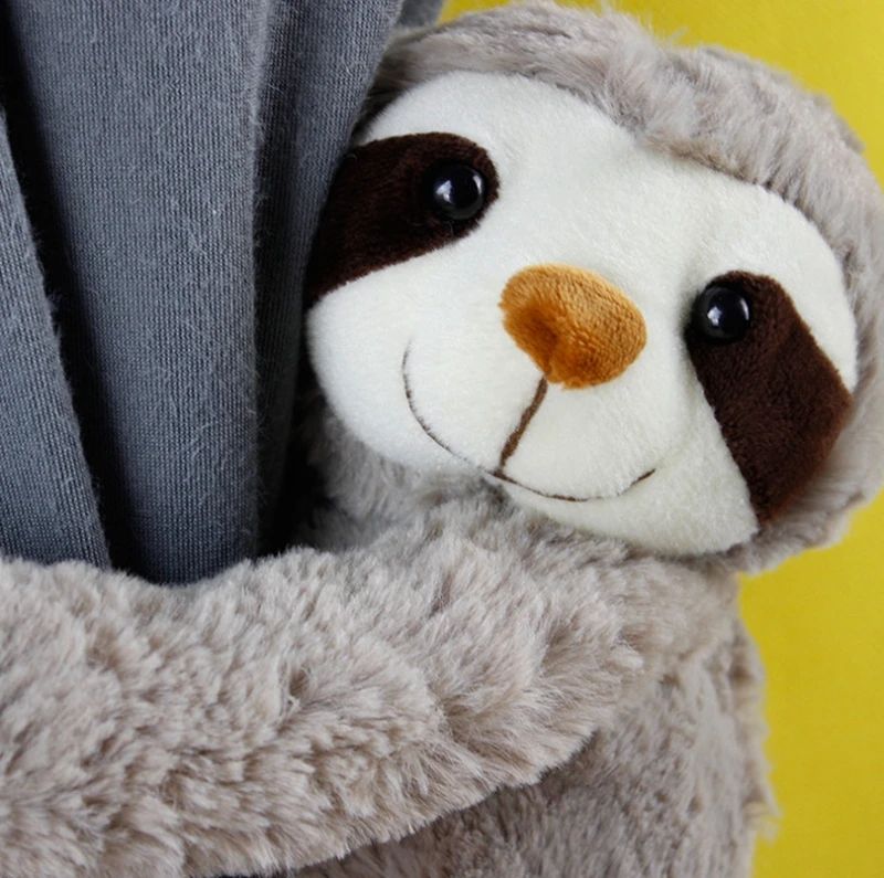 Jouet de poupée en peluche de sloth animal mignon Bradypod Plushie Poupée douce farcie pour cadeaux de Noël