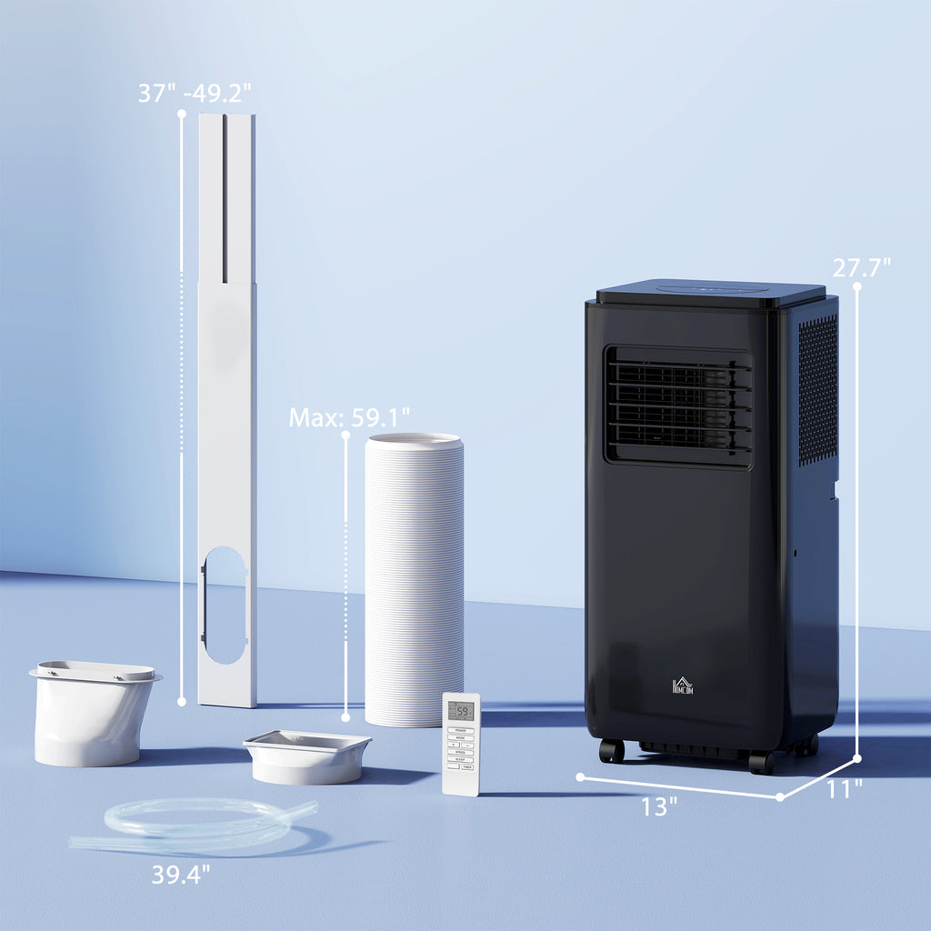 8,000 BTU Moible Climatiseur 345 Sq. Ft., ventilateur déshumidificateur sommeil automatique avec minuteur 24H O