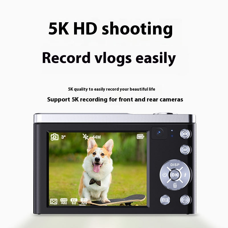 5K HD Shooting Caméra numérique optique Zoom Caméra anti-shake