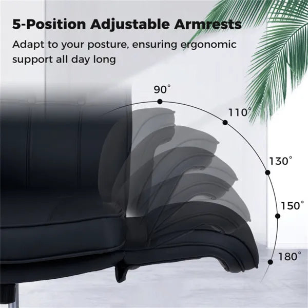 5-Position réglable accoudoir Criss Cross Chaise