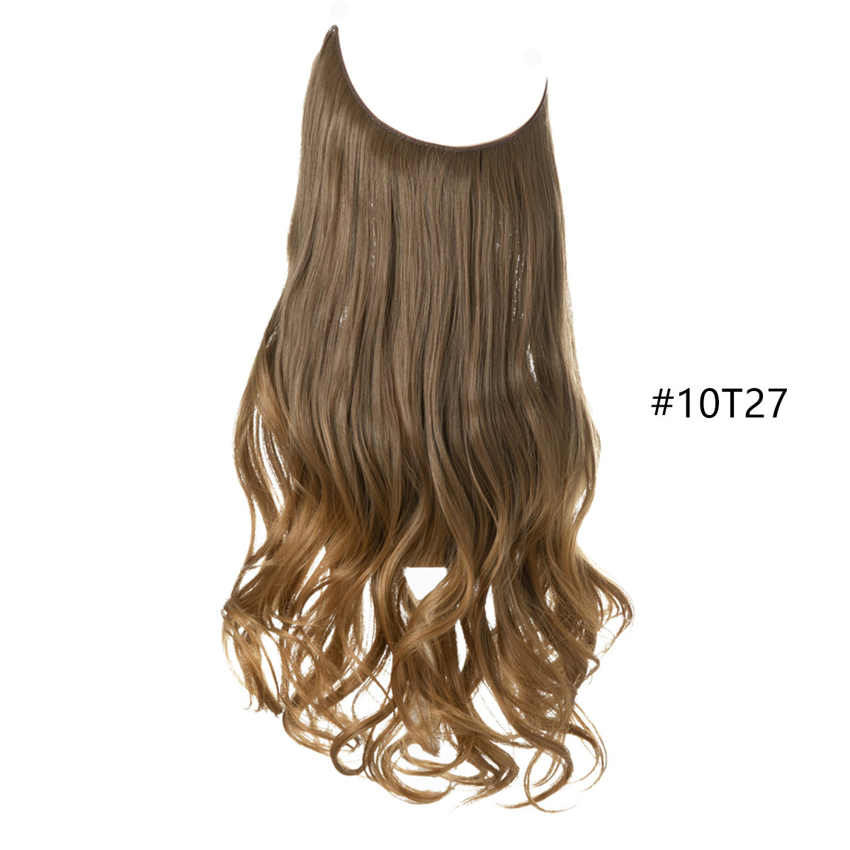 Ligne de pêche pour femmes Grande vague Multicolore Gradient Hair Extensions