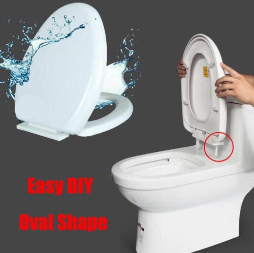 Quick Release Siège de toilette Soft Close Heavy Duty Universal Fit One Button