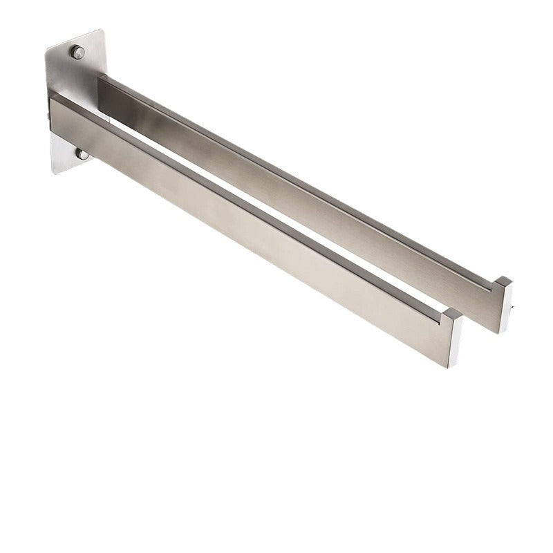 Porte serviette en acier inoxydable pour la salle de bains
