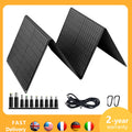 60W Portable Solar Panel Monocrystalline Foldable Solar Panel IP65 Waterproof Solar Panel C