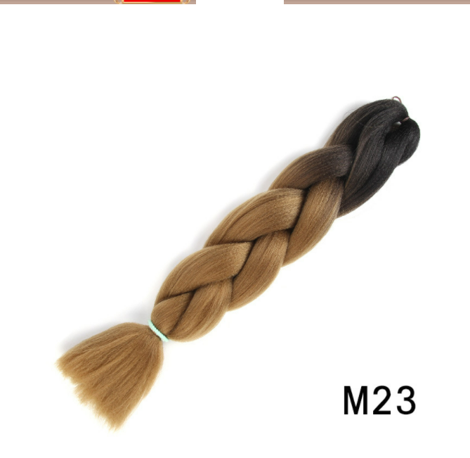 Poignée de cheveux tressé sale Poignée de cheveux torsadée Poignée de cheveux torsadés Poignée de cheveux torsadés