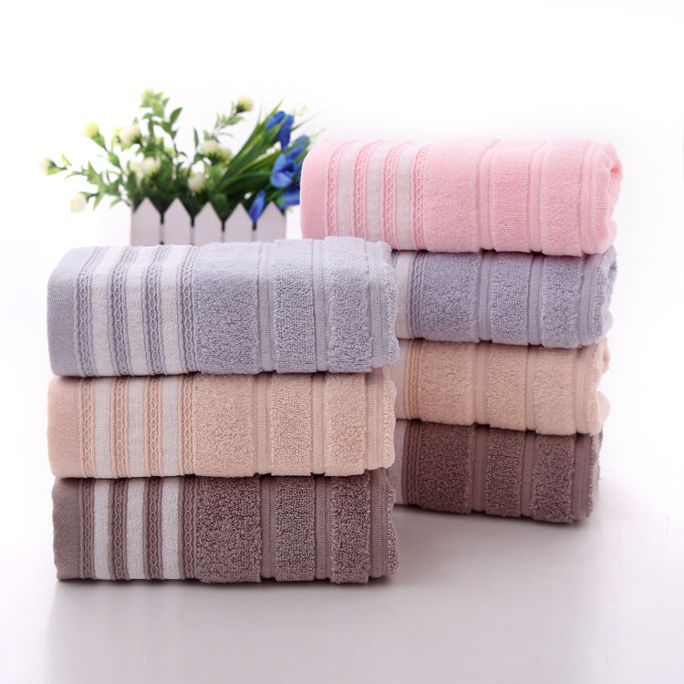 Serviettes de bain en coton coton