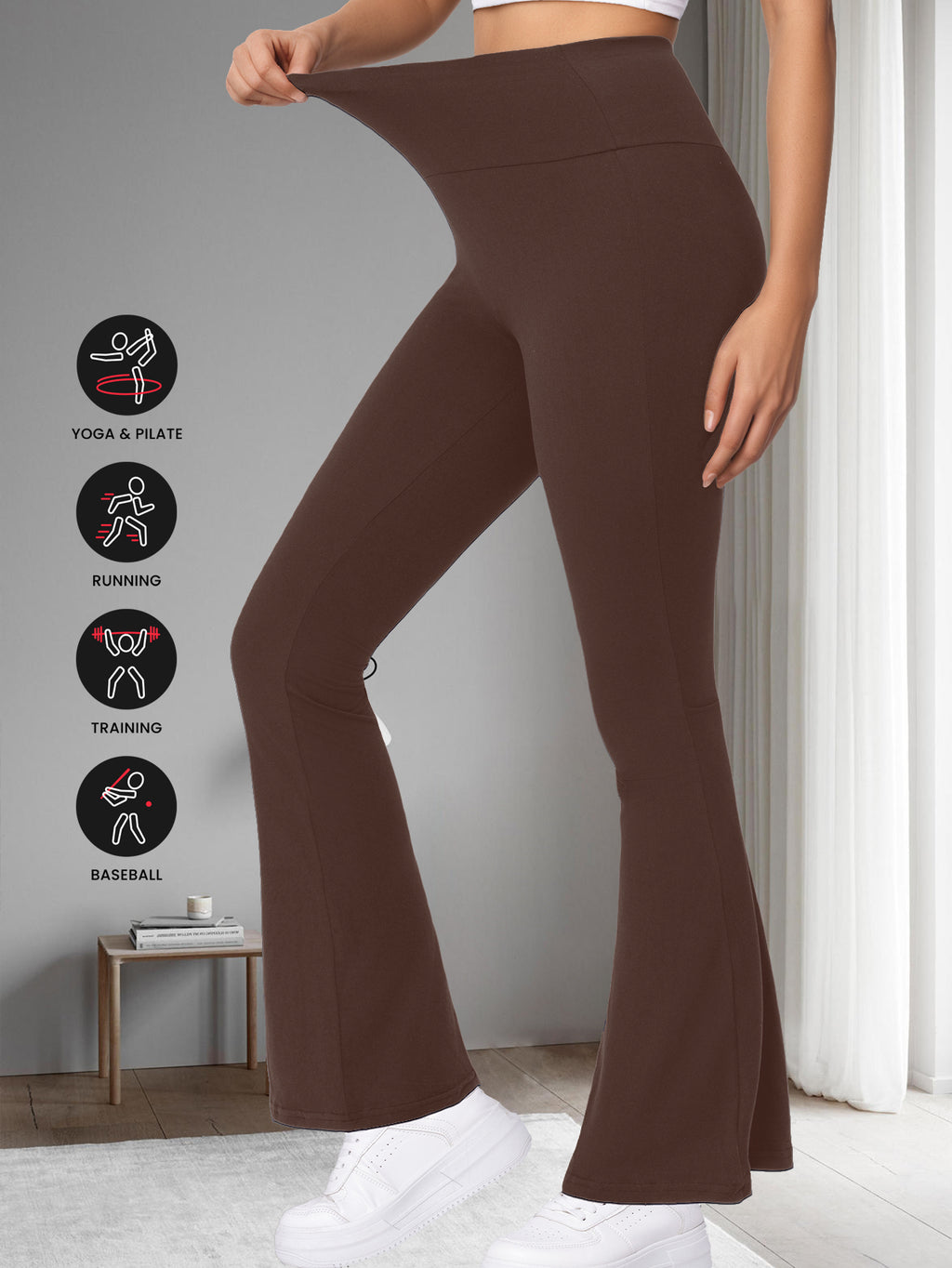 Plus taille Confortbel entraînement Leggings Femmes Sofy Yoga Leggings High Waist Buttery Eddiy Y