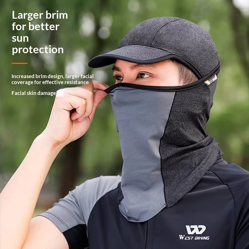 Masque visage anti-vent pour le sport