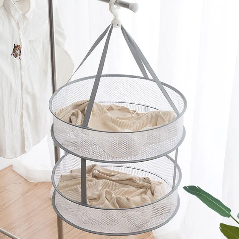 Double couche filet de séchage-61CM grand sac simple couche-1 pièce-1