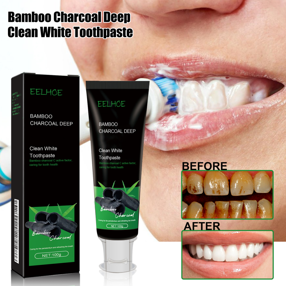 Bamboo Charcoal Dentifrice de blanchiment profond 1 00g