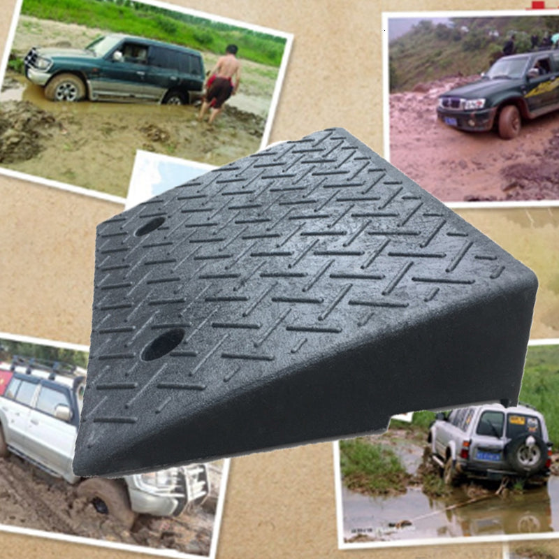 Ceinture d'arrêt arrière de décélération en caoutchouc Step Ramp Triangle Pad