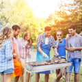 BBQ pliant Barbecue Barbecue Grill Acier Inox Jardin Pique-nique Camping Poêle