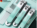 Clipper en acier inoxydable vert clair 4 pièces